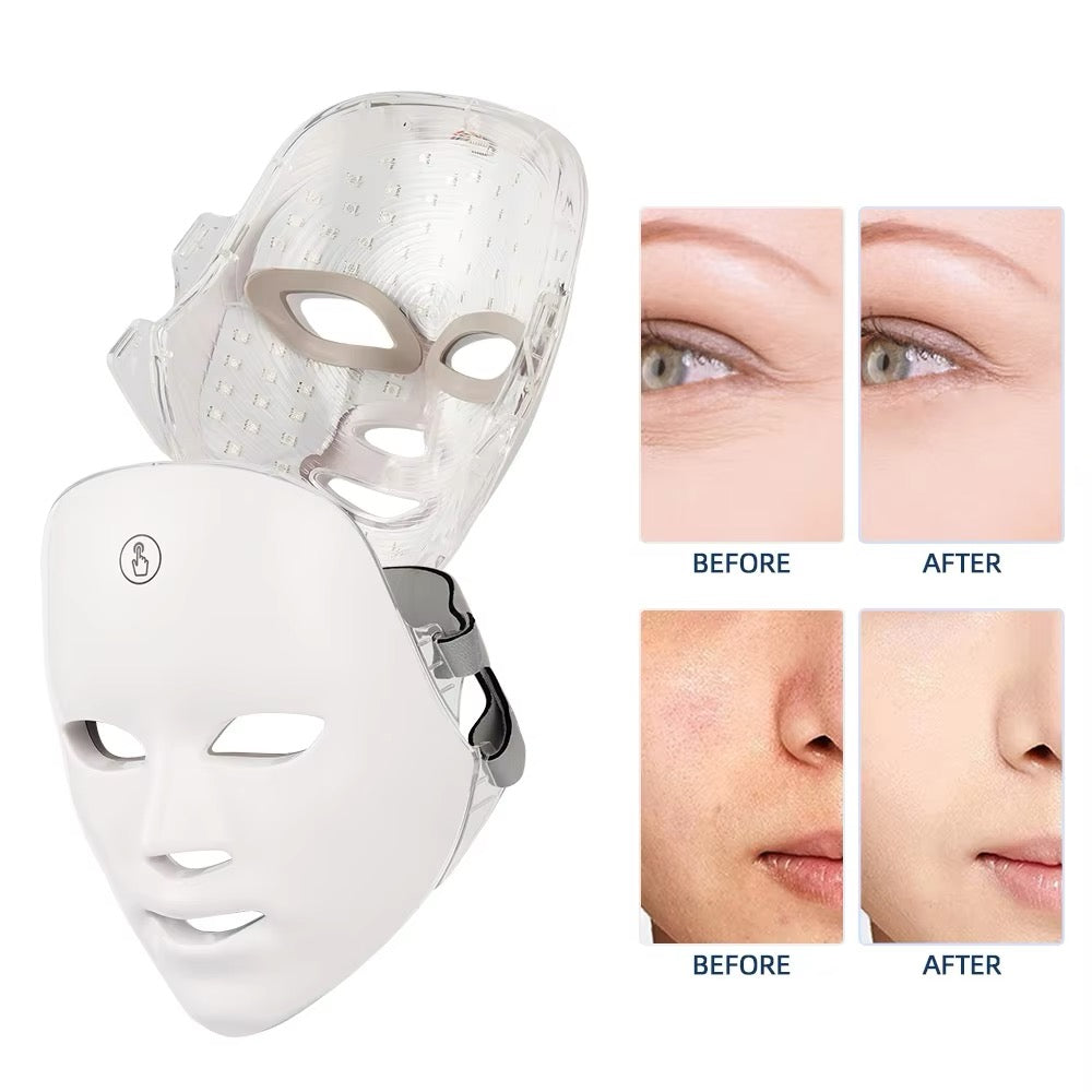 LumiGlow™ LED Light Therapy Mask – Radiant Skin, Effortlessly