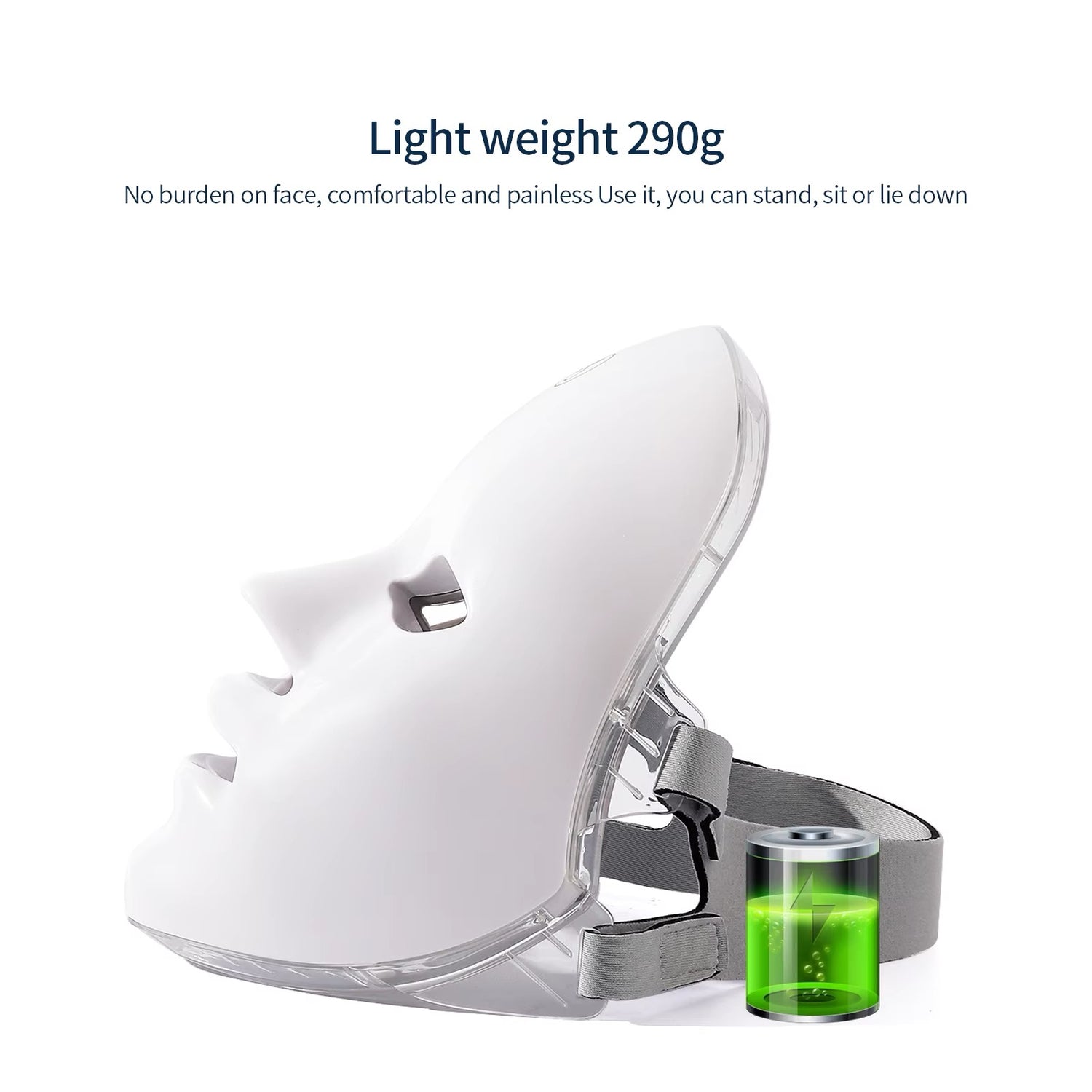 LumiGlow™ LED Light Therapy Mask – Radiant Skin, Effortlessly